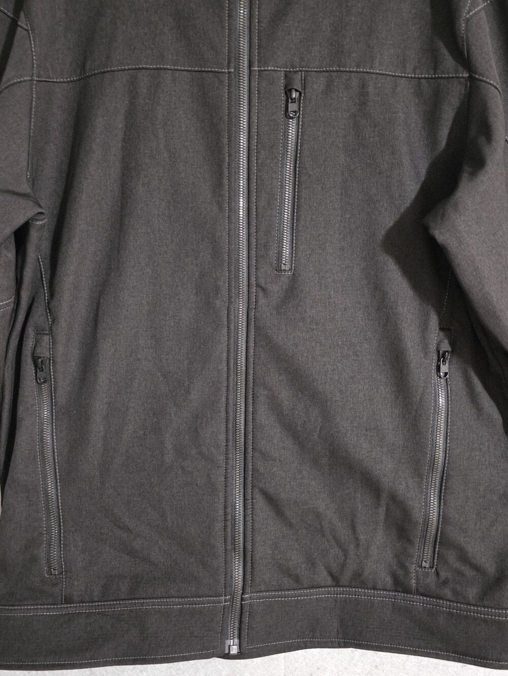 NWOT Kuhl Mens Gotham Impakt Softshell Jacket Grid Fleece Interior 1019 Size L - Picture 6 of 12